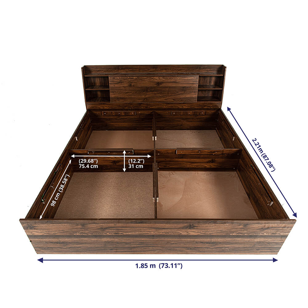 Bed Buy Leo Engineered Wood Beds Online Wakefit