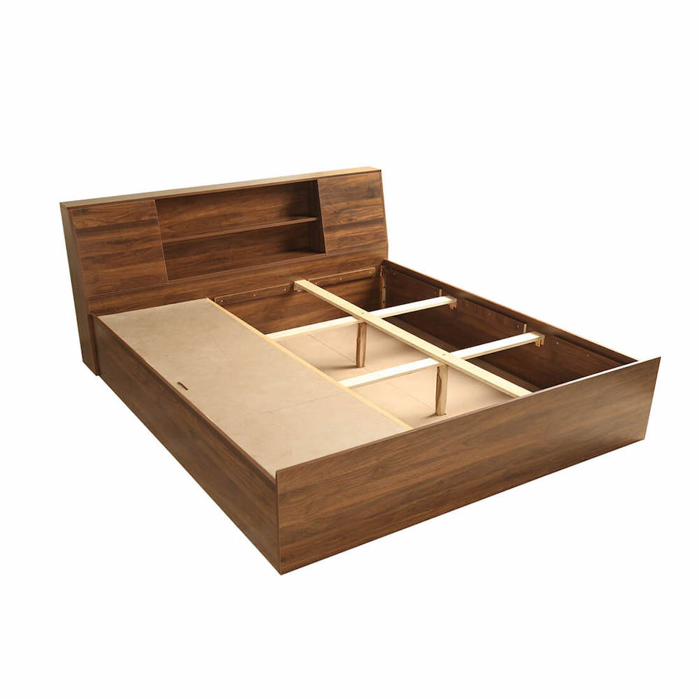Buy Orion Engineered Wood Storage Bed Online Wakefit