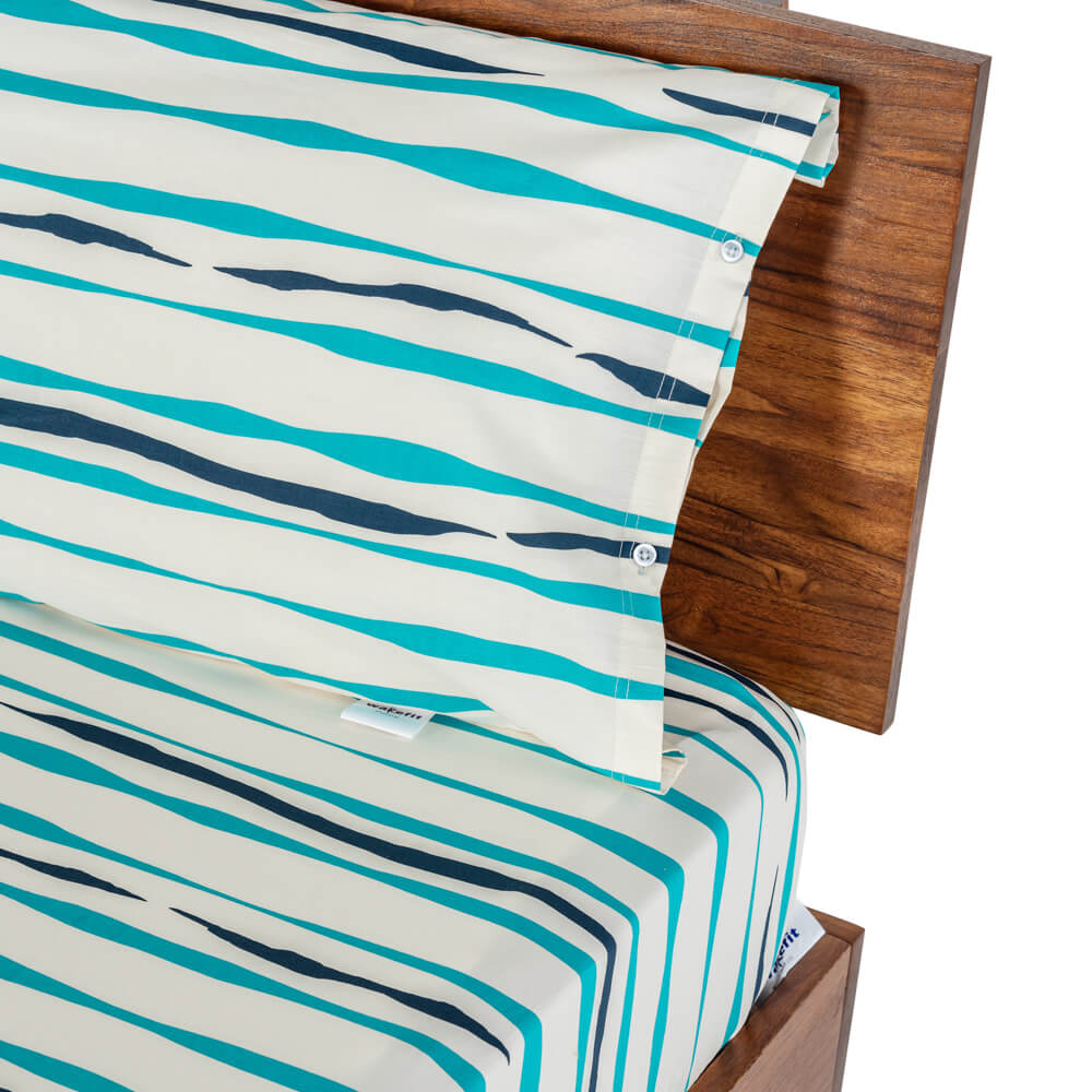 Cotton Bedsheet Buy Fitted Bedsheet Online in India Wakefit