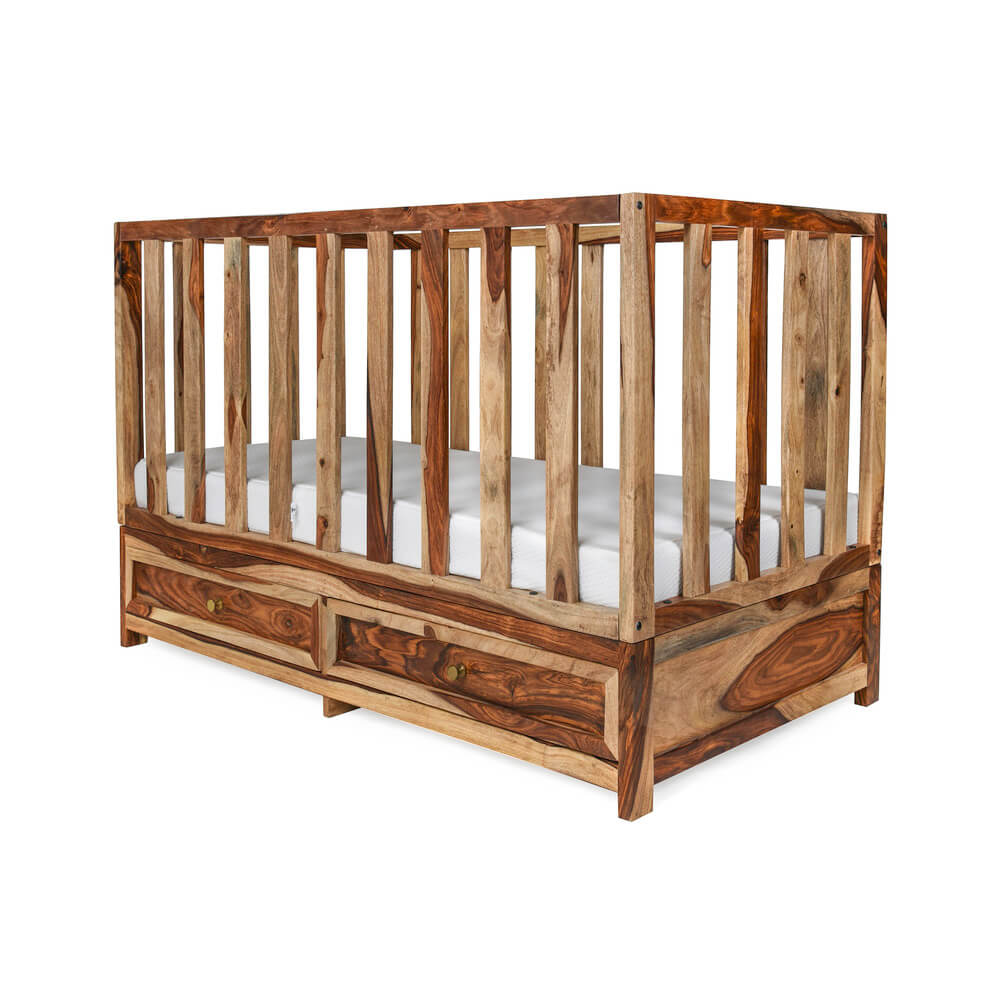 Crib & Cradles Buy Elsa Sheesham wood Cribs Online at a best price