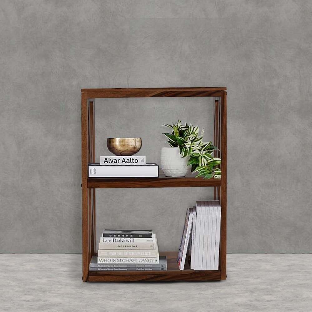 Wakefit Oliver Sheesham Wood Bookshelf